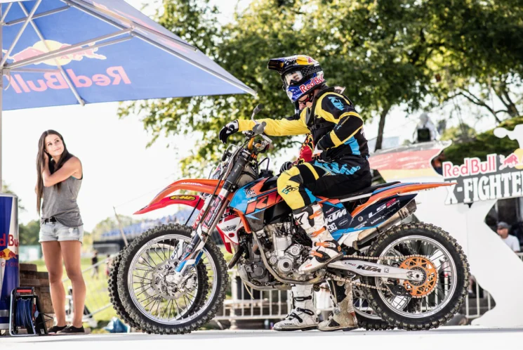 Luc Ackermann at the Red Bull X Fighters Munich