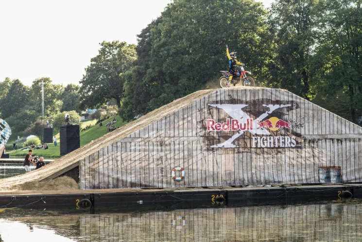 Luc Ackermann at the Red Bull X Fighters Munich