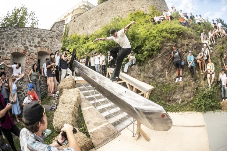 Leon Glaß at Red Bull Burg Skate Ortenburg