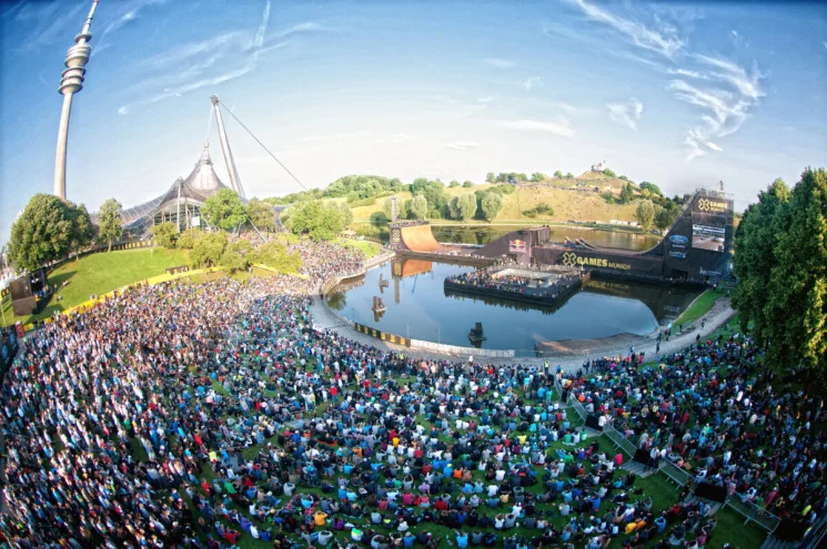 Overview at the X Games in Munich