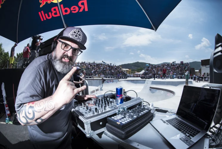 Davi Unfe at the Red Bull Skate Generation in Florianopolis, Brazil